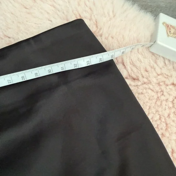 Elegant Black Ruched Skirt/ Size:S - Picture 5 of 9